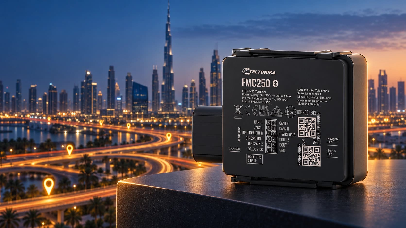 Teltonika FMC250 GPS tracker